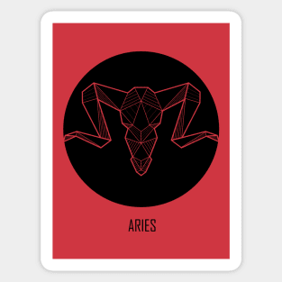 Aaries - Geometric Astrology Sticker